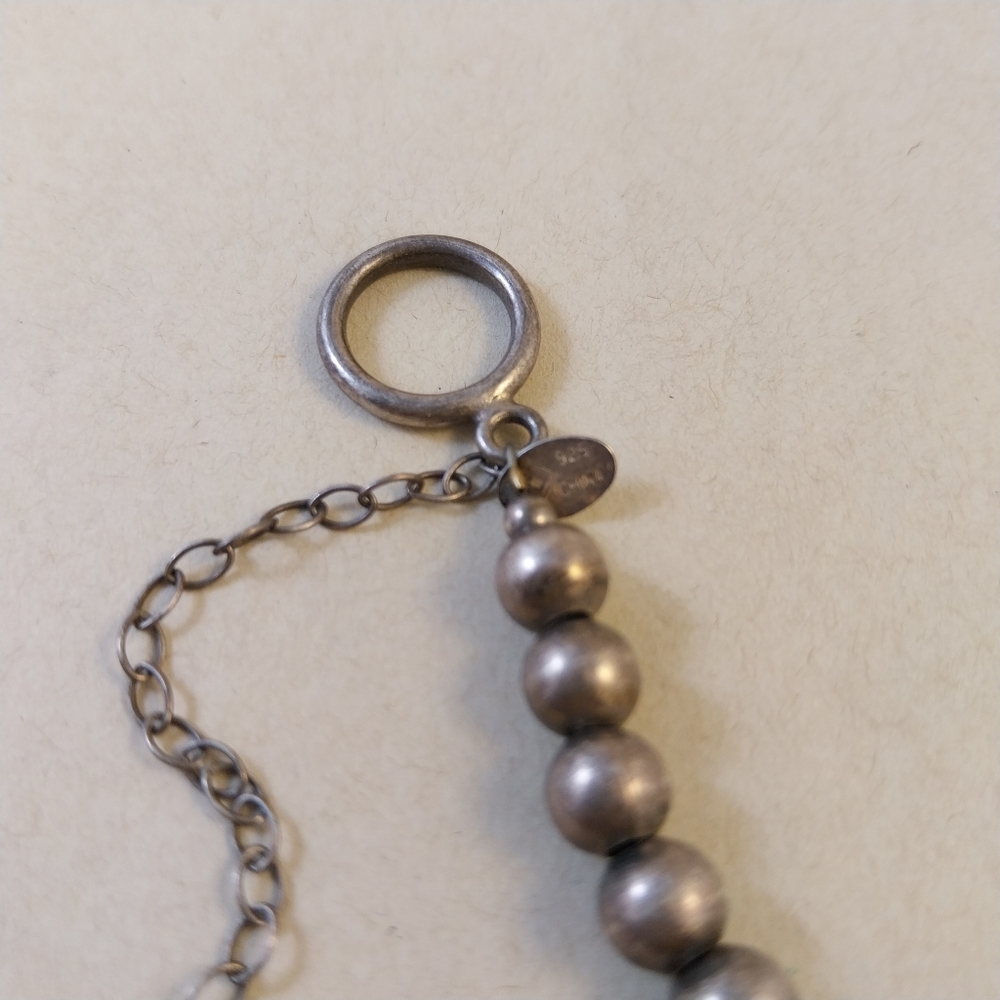 Silpada Sterling Silver Beaded Bracelet - Picture 9 of 15